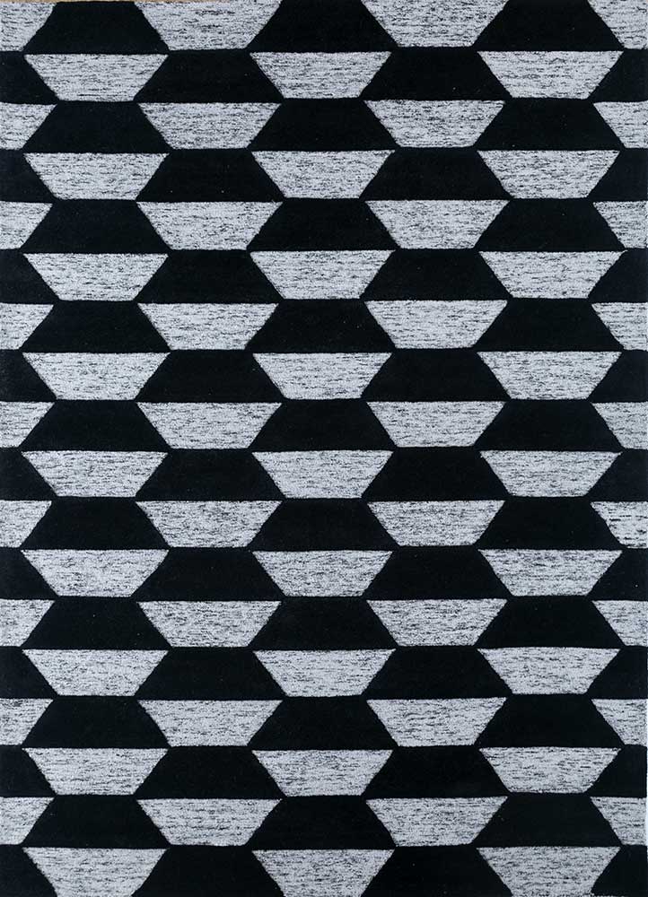 Wollteppich - 330 x 240 cm - grau