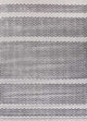 Viskose Teppich - 270 x 180 cm - hellgrau