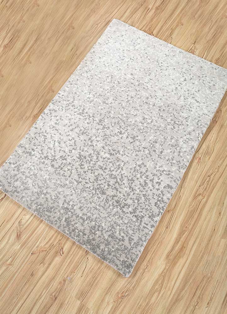 Wollteppich - 90 x 60 cm - creme