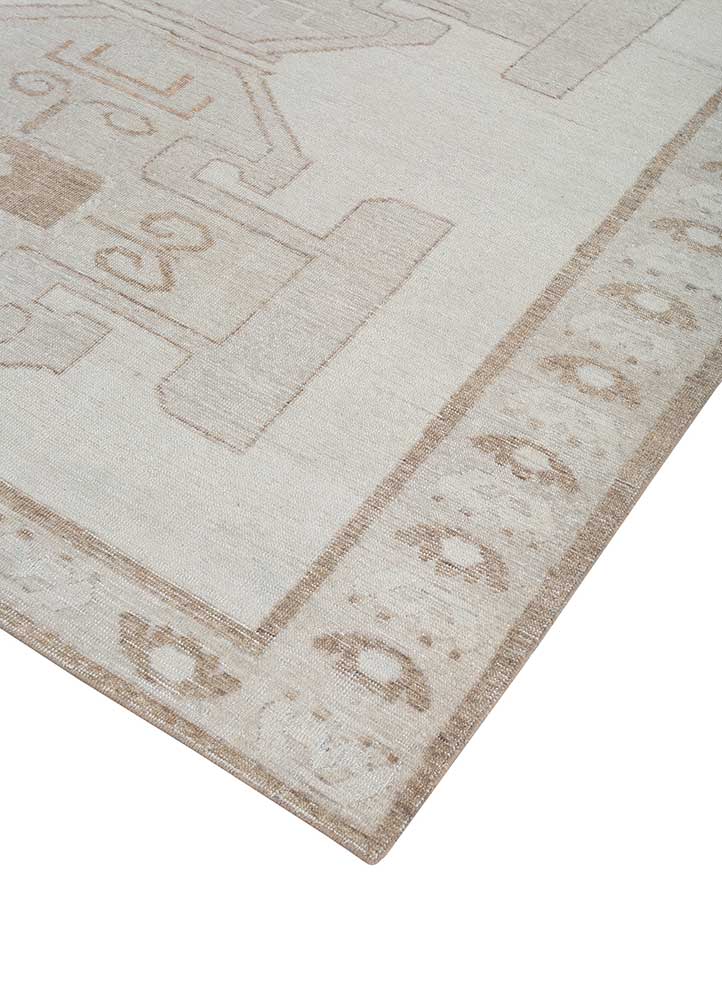 Wollteppich - 300 x 240 cm - creme