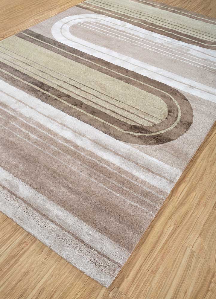 Wollteppich - 270 x 180 cm - braun