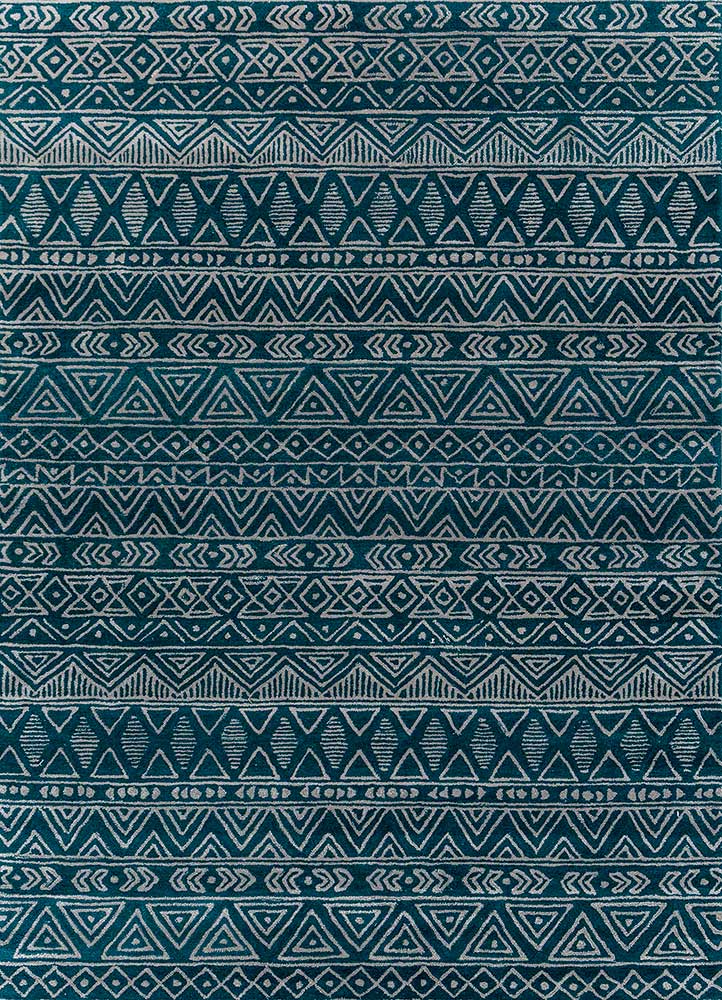 Wollteppich - 270 x 180 cm - dunkelbeige