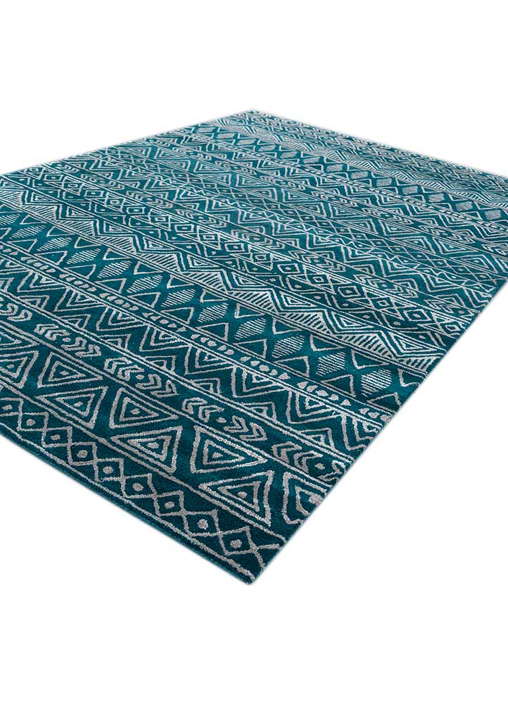 Wollteppich - 270 x 180 cm - dunkelbeige