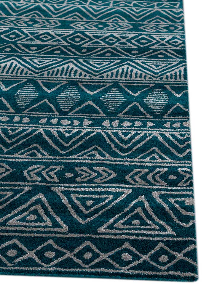 Wollteppich - 270 x 180 cm - dunkelbeige