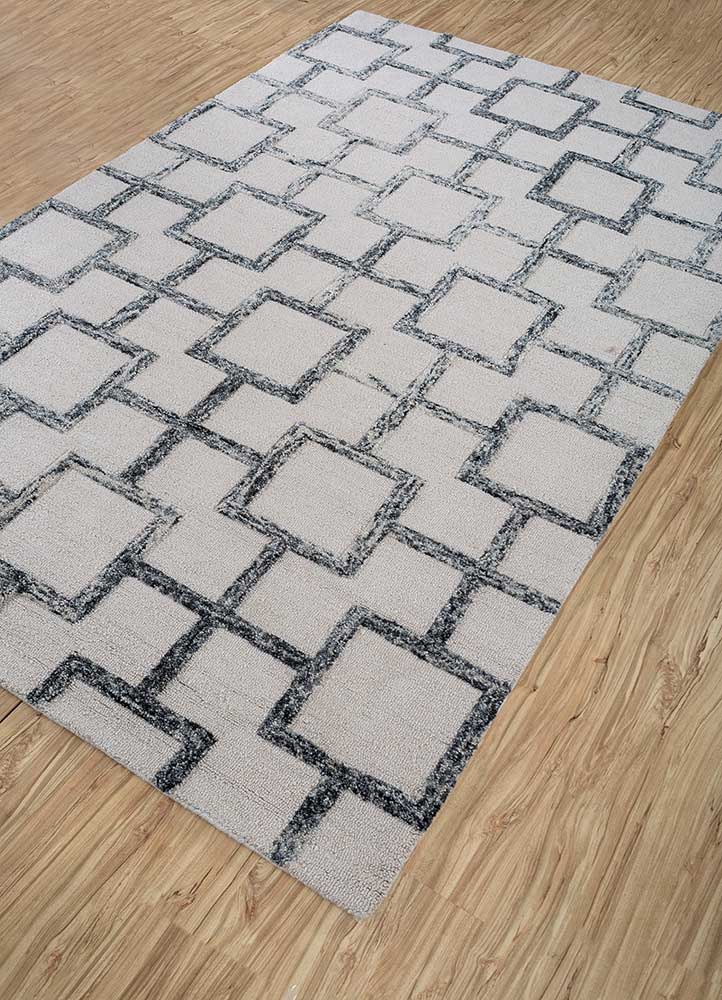 Wollteppich - 240 x 150 cm - creme