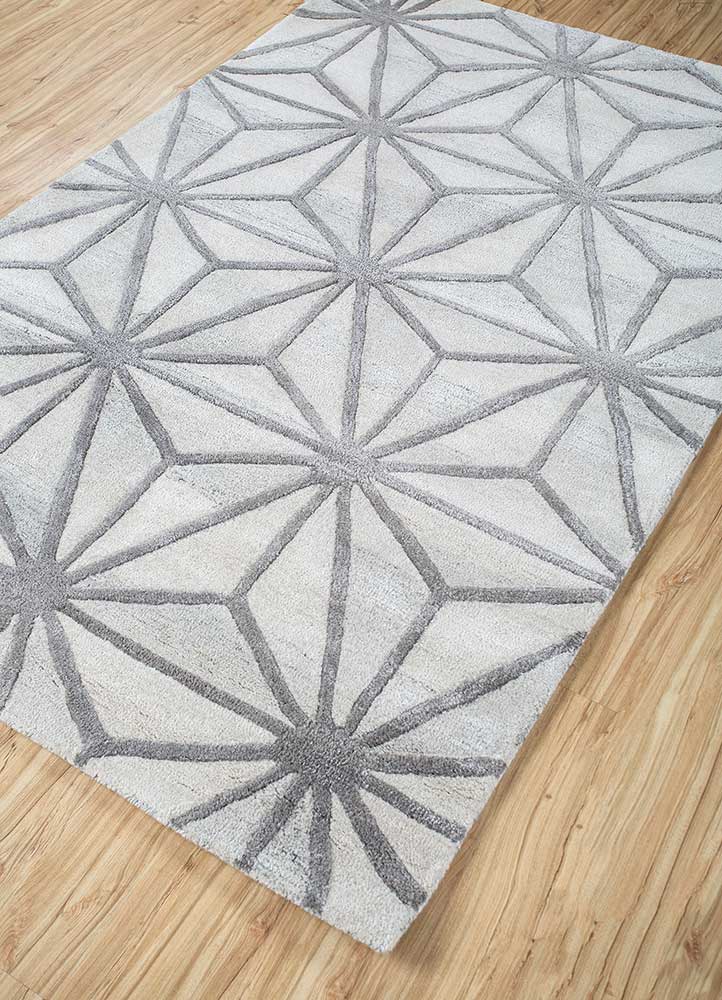 Wollteppich - 180 x 120 cm - creme