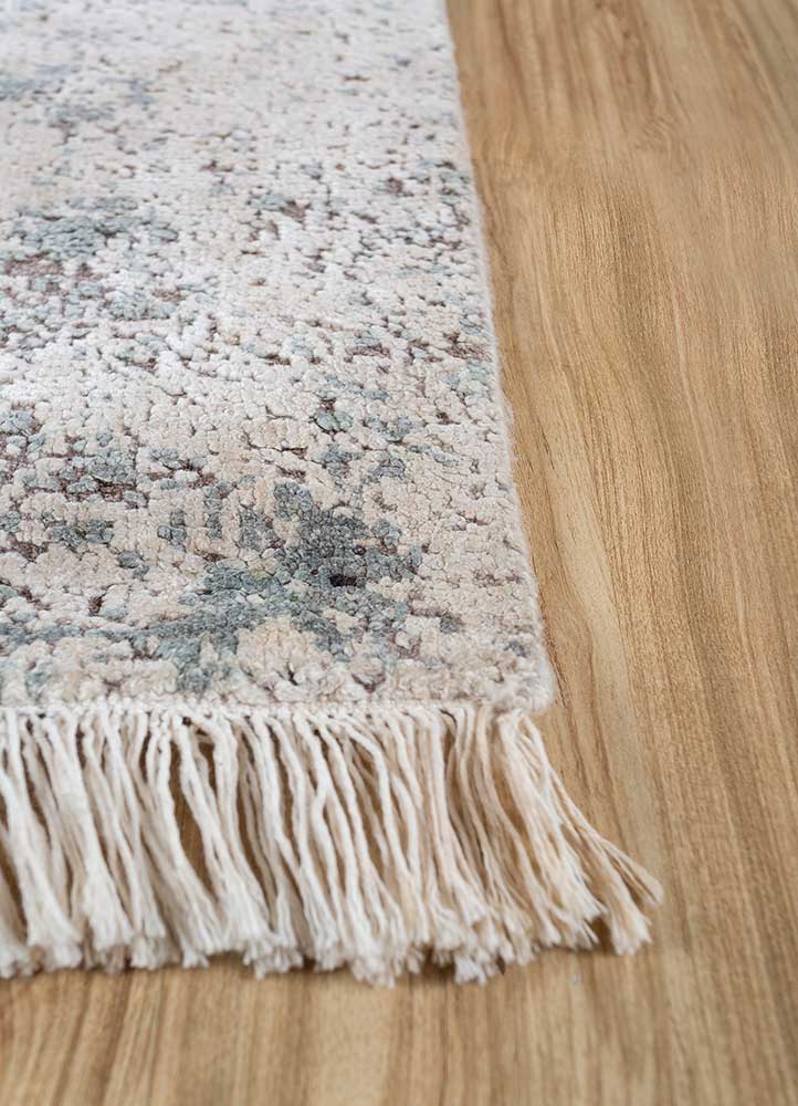 Designer Teppich - 300 x 240 cm - silber