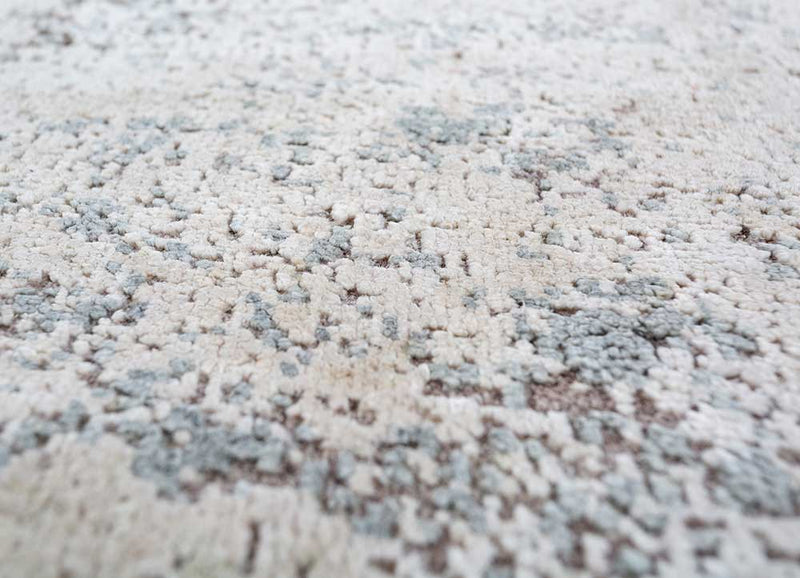 Designer Teppich - 300 x 240 cm - silber