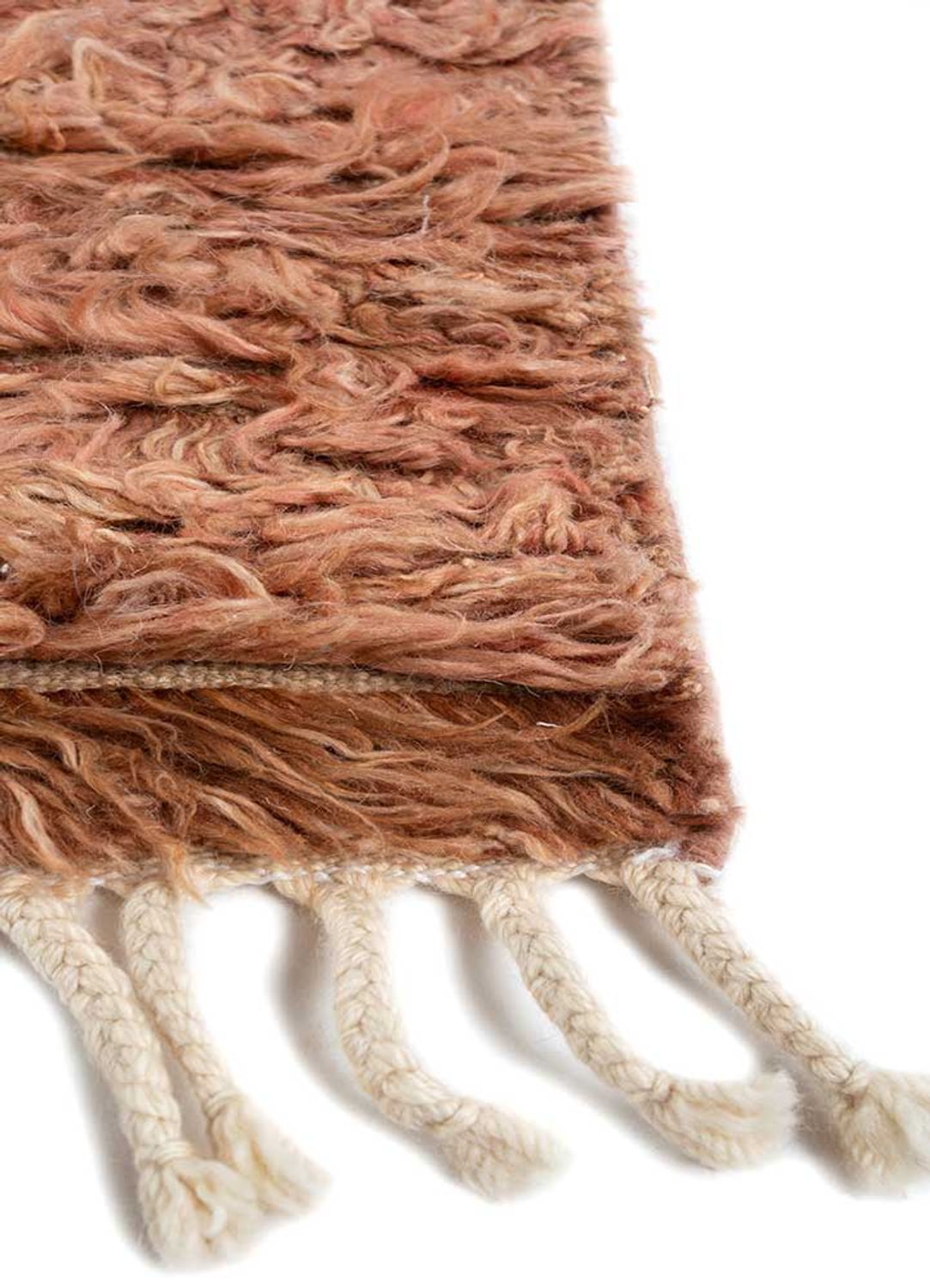 Wollteppich - 270 x 180 cm - orange