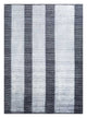 Wollteppich - 300 x 240 cm - silber