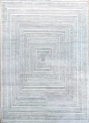 Viskose Teppich - 420 x 300 cm - creme