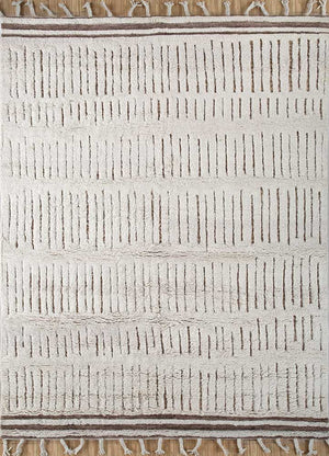 Wollteppich - 270 x 180 cm - gold