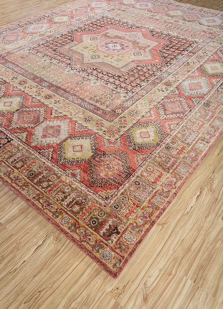 Wollteppich - 300 x 240 cm - orange
