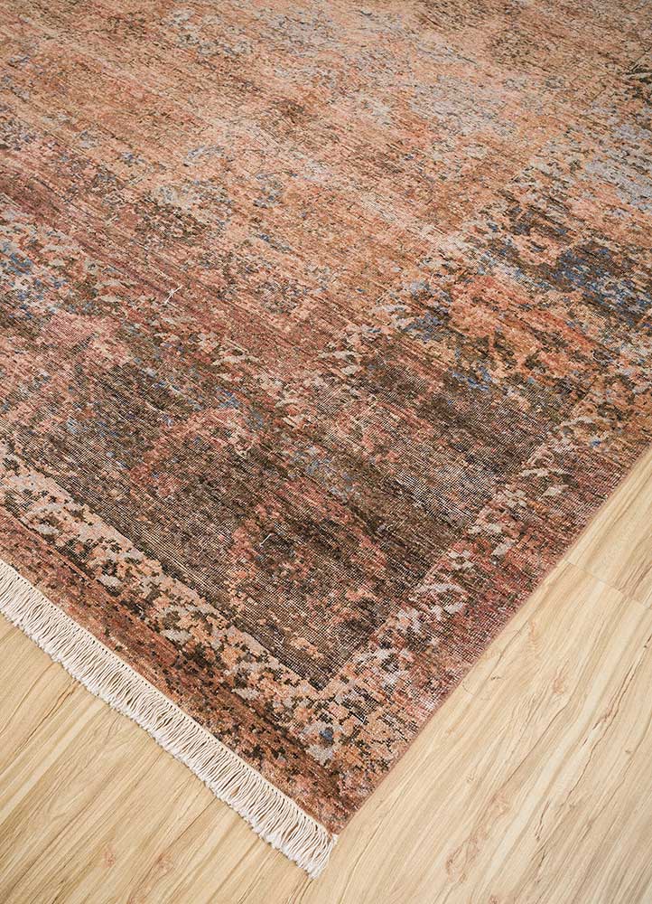 Wollteppich - 300 x 240 cm - gold