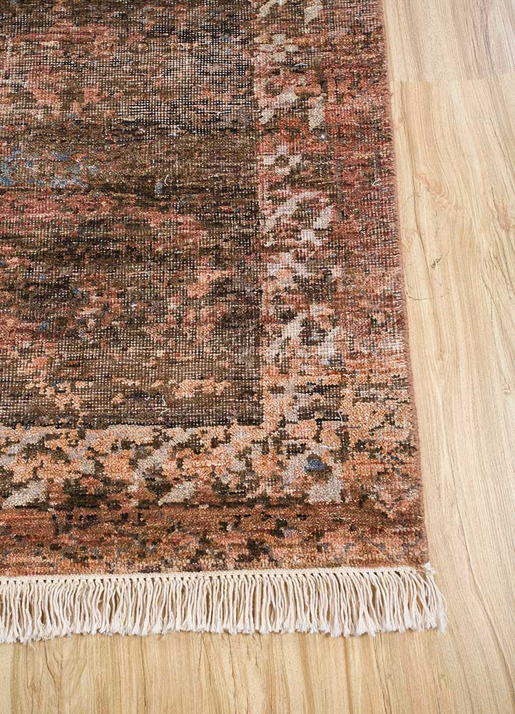 Wollteppich - 300 x 240 cm - gold
