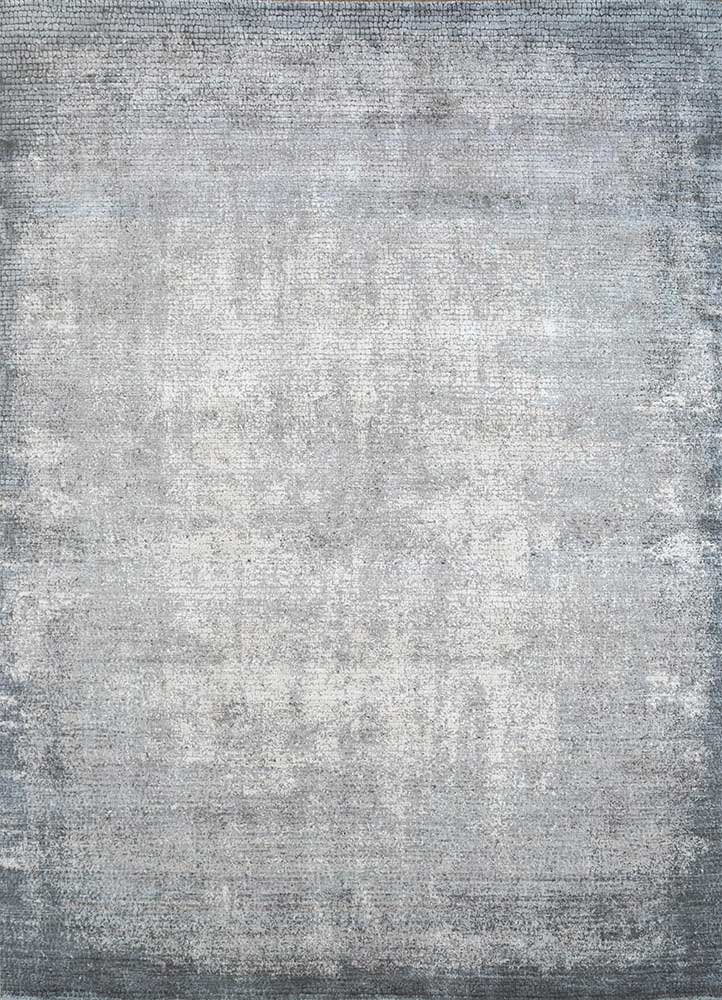 Designer Teppich - 300 x 240 cm - silber