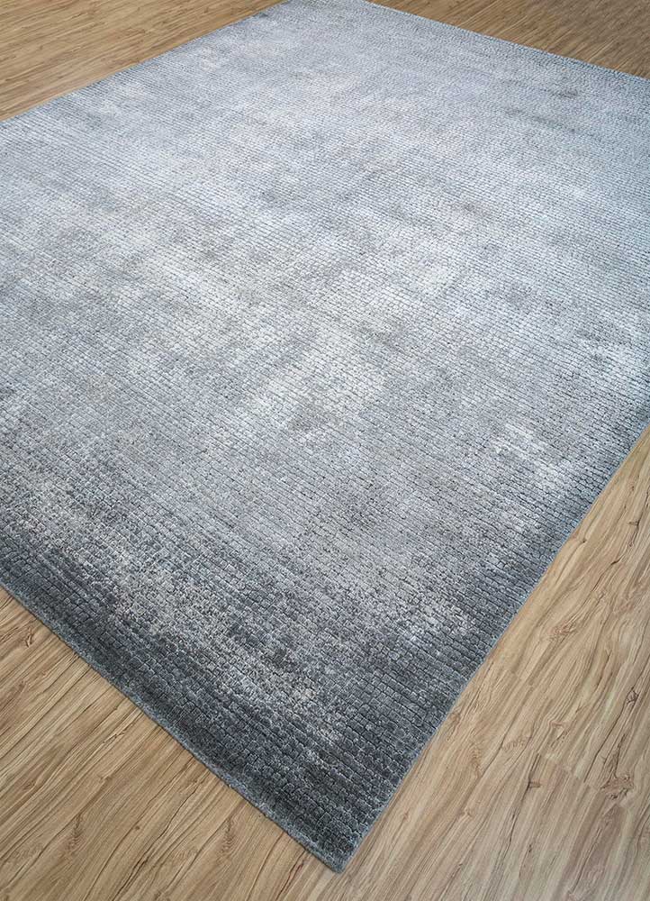 Designer Teppich - 300 x 240 cm - silber
