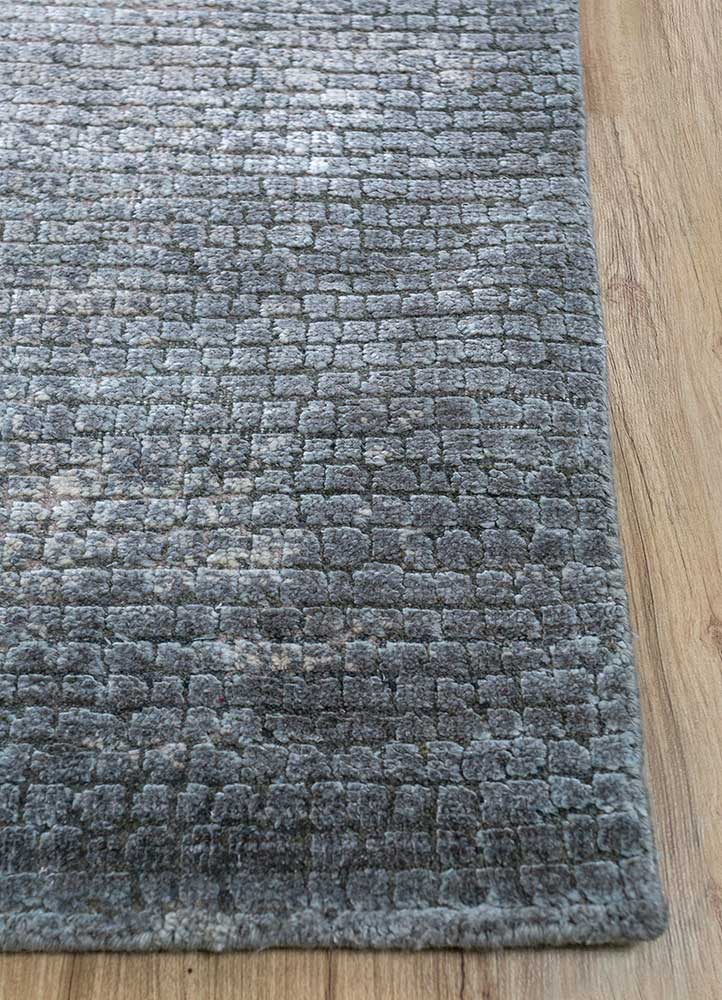 Designer Teppich - 300 x 240 cm - silber