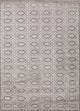 Designer Teppich - 270 x 180 cm - hellgrau