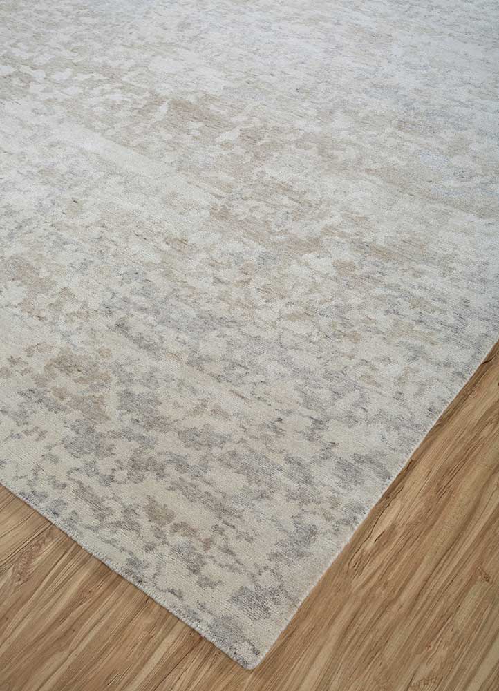 Wollteppich - 300 x 240 cm - hellgrau