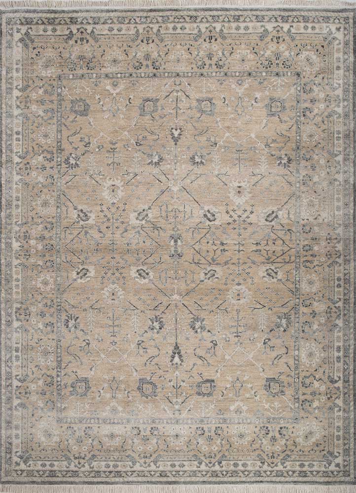 Wollteppich - 300 x 240 cm - beige