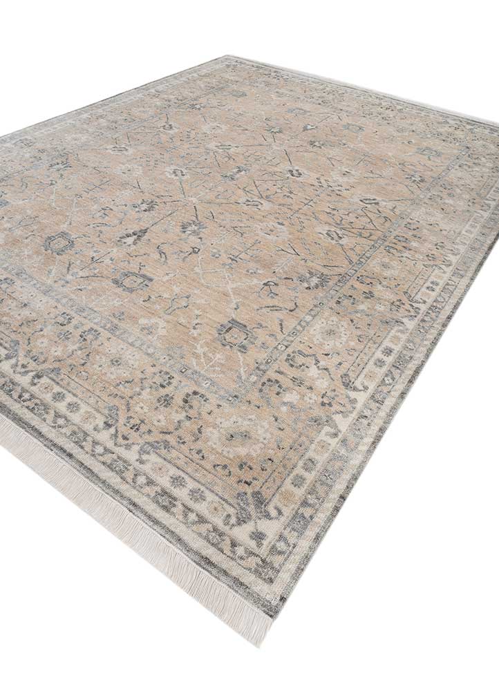 Wollteppich - 300 x 240 cm - beige