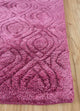 Designer Teppich - 270 x 180 cm - rosa