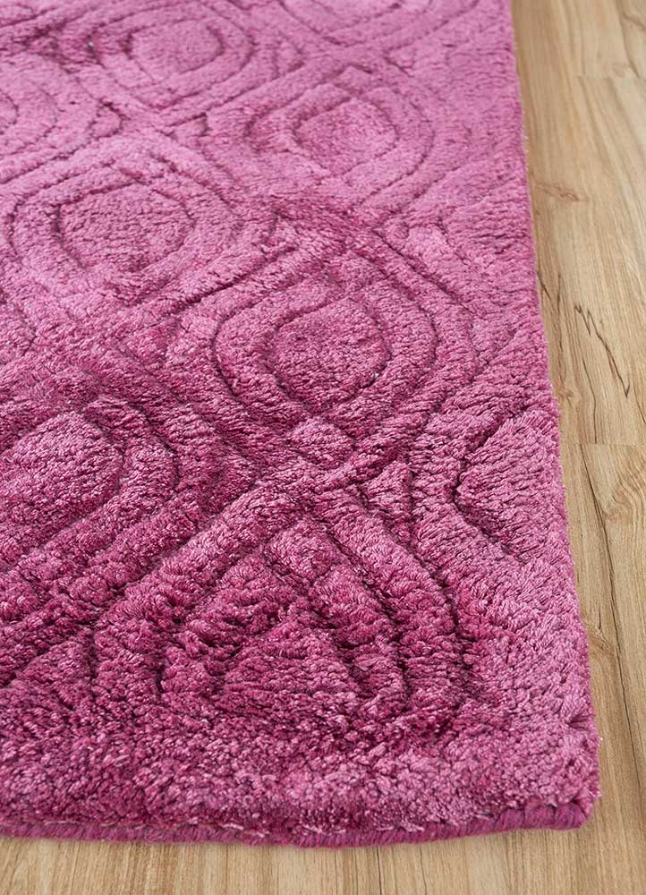 Designer Teppich - 270 x 180 cm - rosa