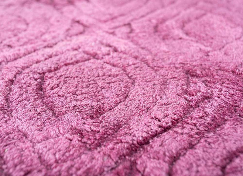 Designer Teppich - 270 x 180 cm - rosa