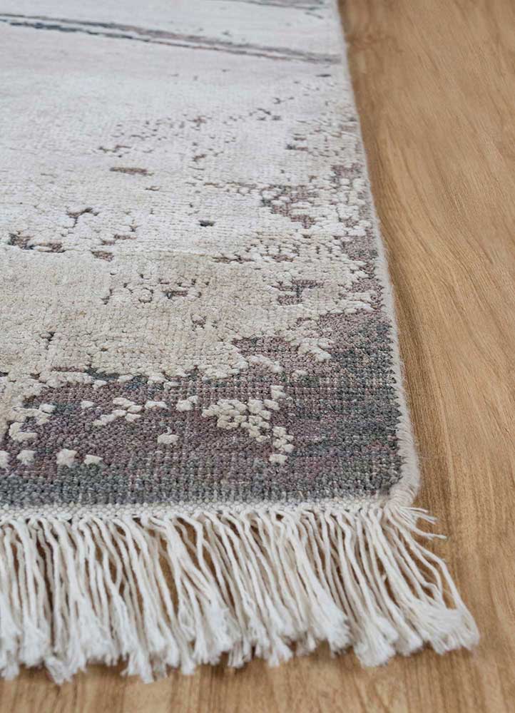 Designer Teppich - 300 x 240 cm - silber