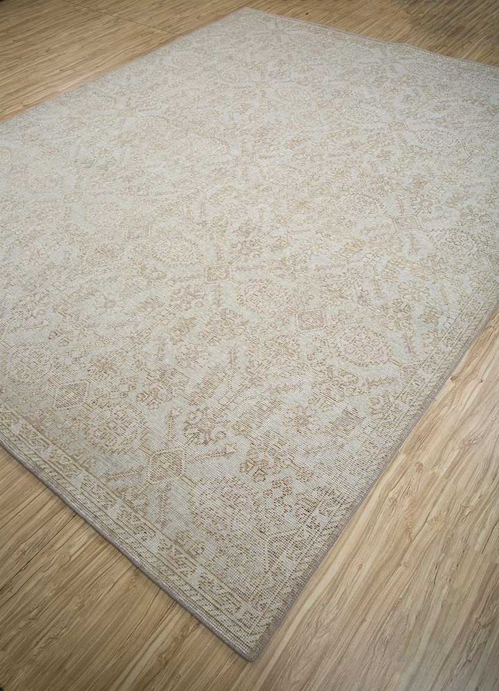 Wollteppich - 270 x 180 cm - creme