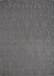 Wollteppich - 240 x 150 cm - grau