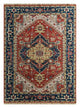 Wollteppich - 270 x 180 cm - rot