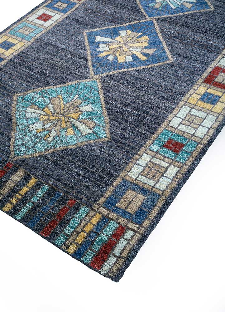 Wollteppich - 300 x 240 cm - mehrfarbig