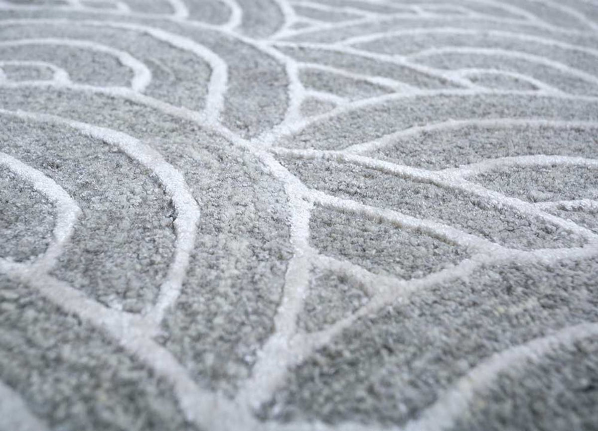 Wollteppich - 240 x 150 cm - beige