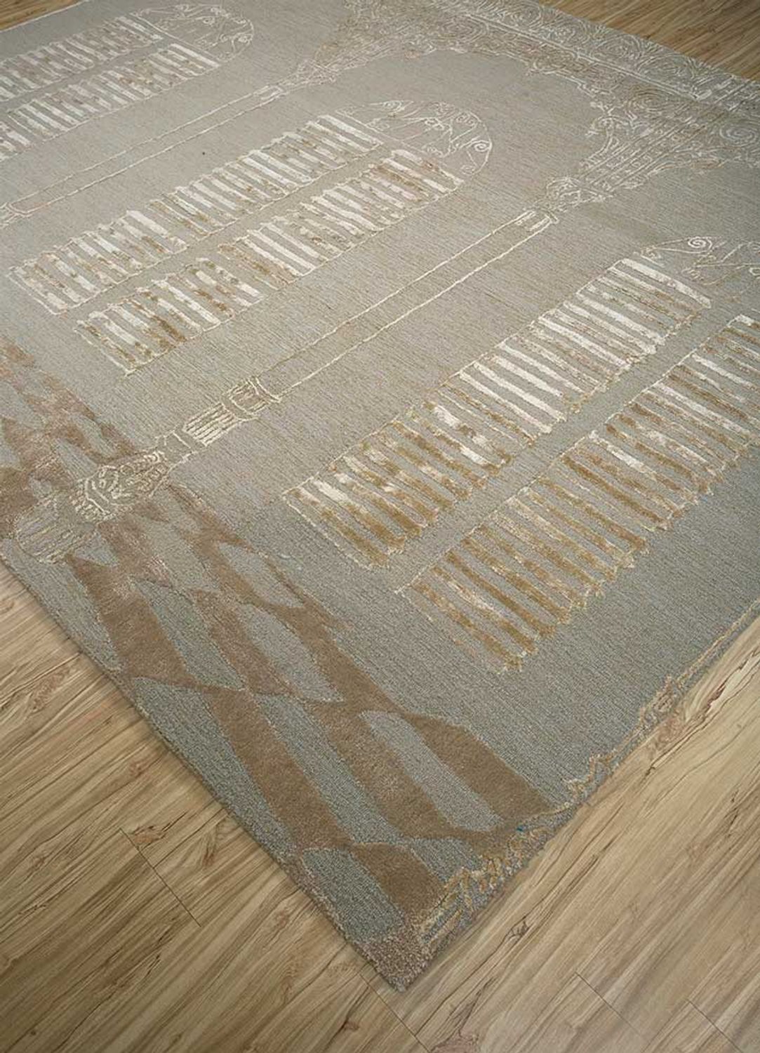 Wollteppich - 240 x 150 cm - beige