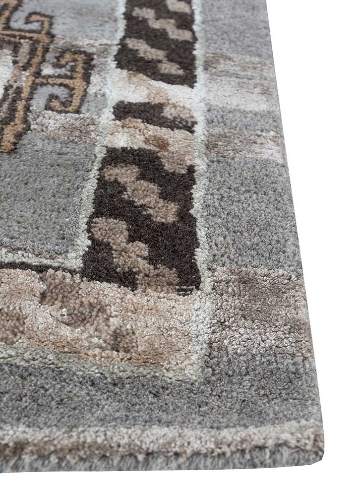 Wollteppich - 240 x 150 cm - mehrfarbig