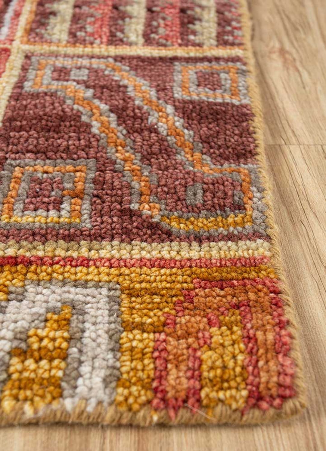 Wollteppich - 270 x 180 cm - mehrfarbig