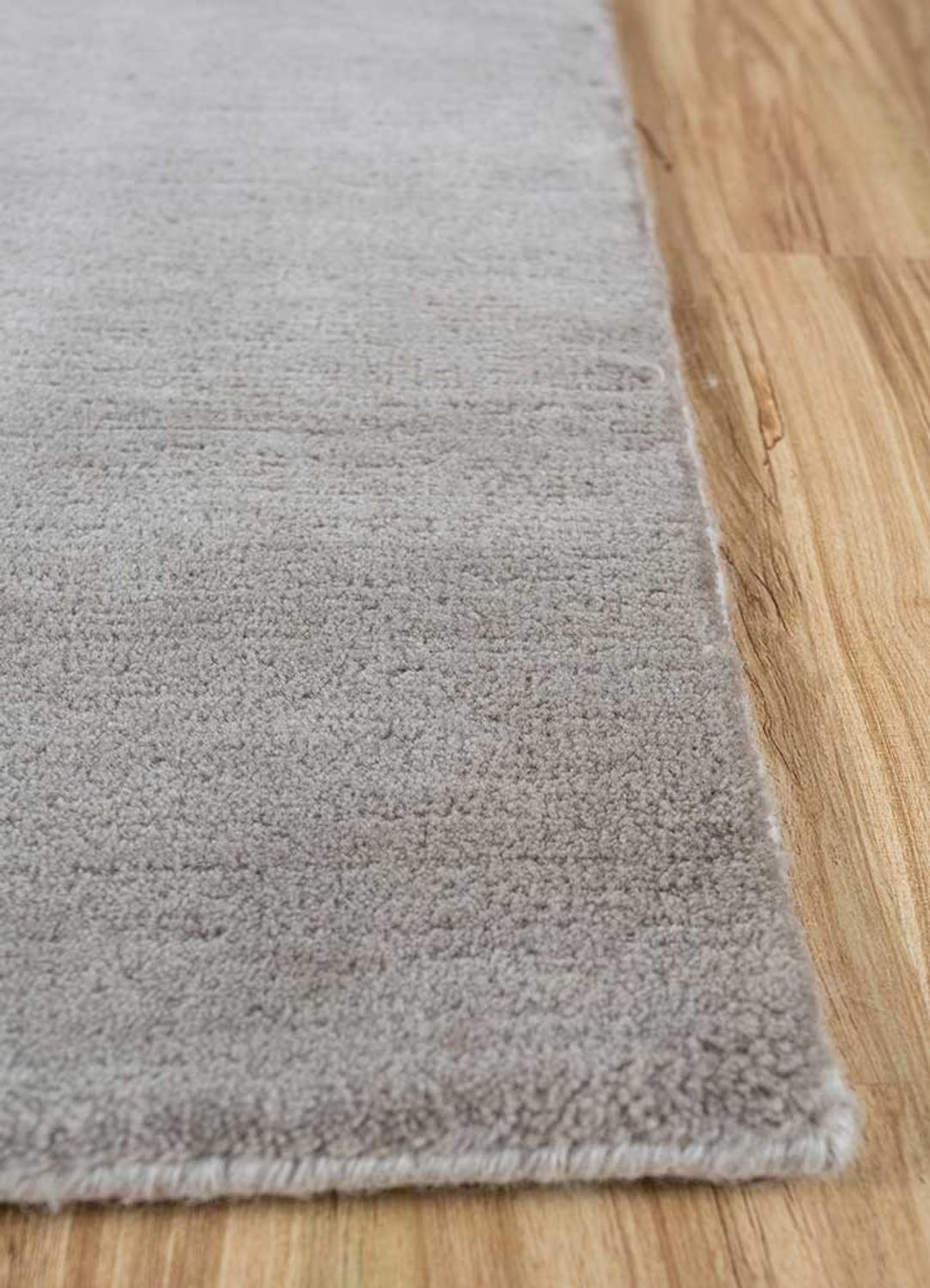 Wollteppich - 360 x 270 cm - grau