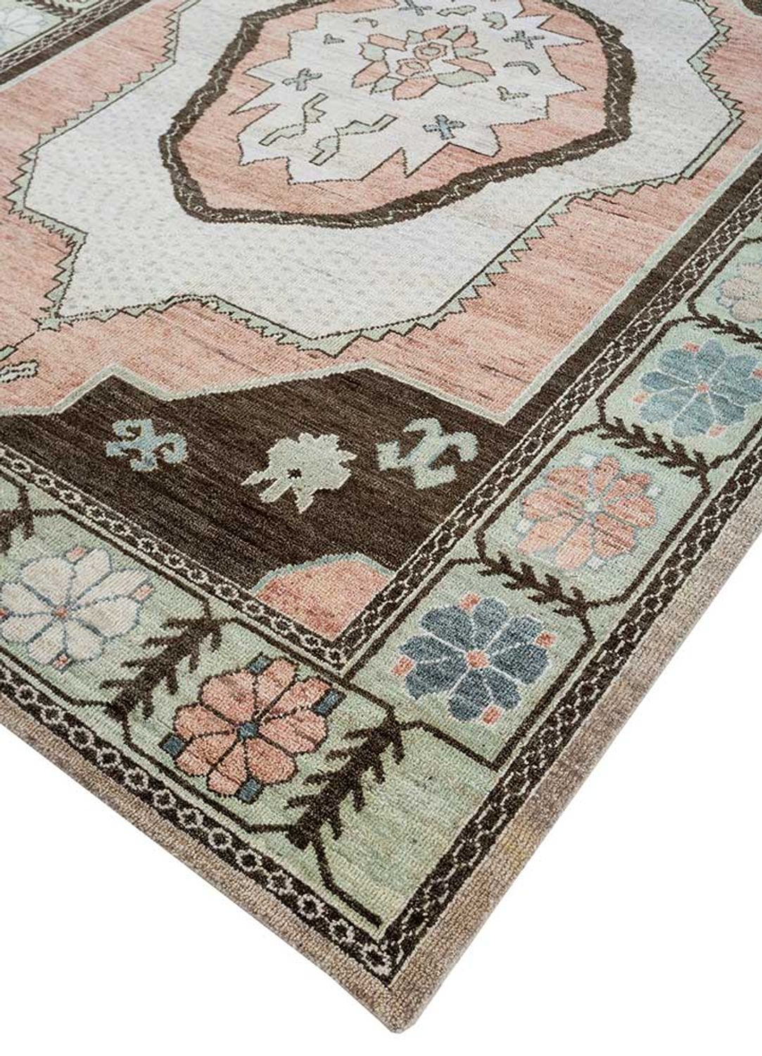 Wollteppich - 300 x 240 cm - lachs