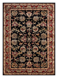 Wollteppich - 270 x 180 cm - dunkelblau