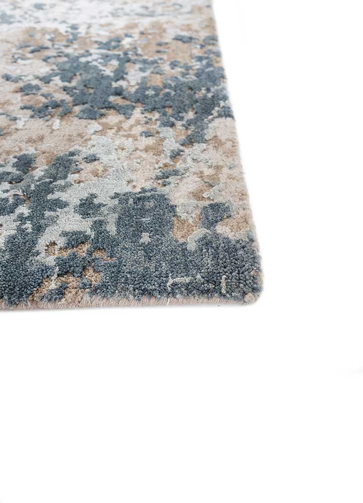 Wollteppich sonderform  - 240 x 150 cm - grau