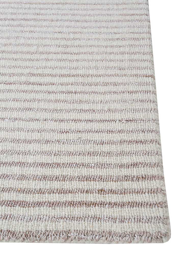 Wollteppich - 90 x 60 cm - hellgrau