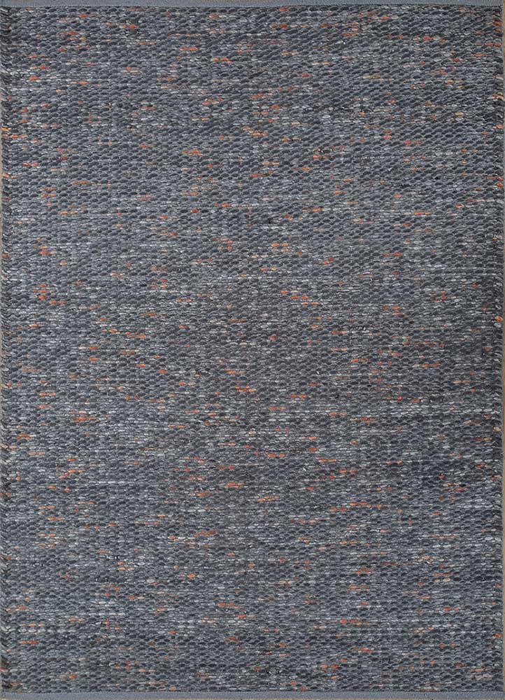 Wollteppich - 240 x 150 cm - grau