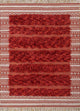 Wollteppich - 240 x 150 cm - orange
