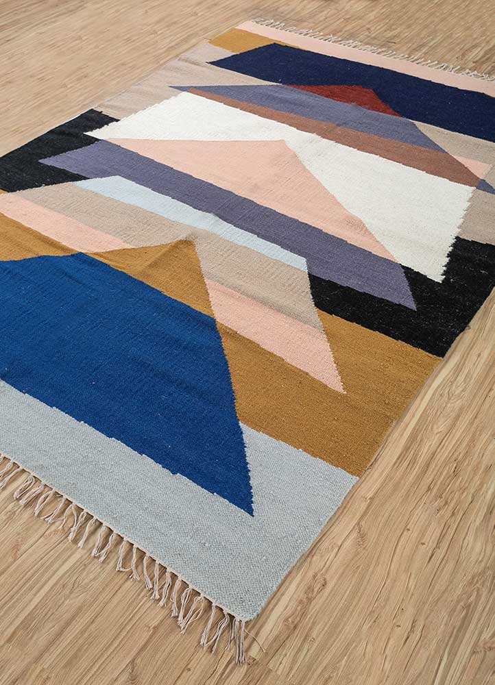 Wollteppich - 240 x 170 cm - mehrfarbig