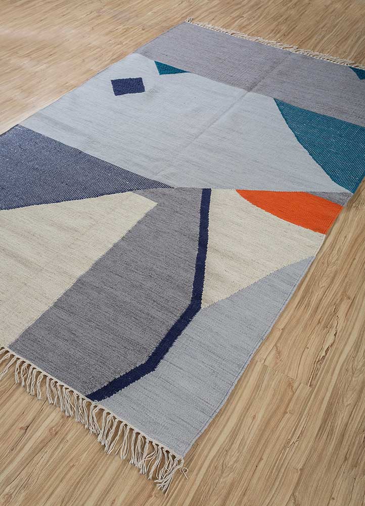 Wollteppich - 240 x 150 cm - mehrfarbig