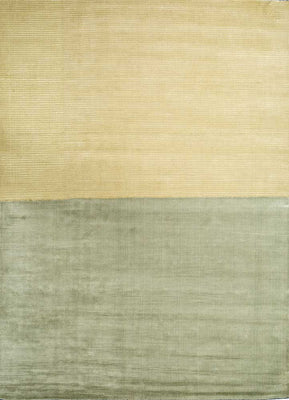 Moderner Teppich - 270 x 180 cm - grün