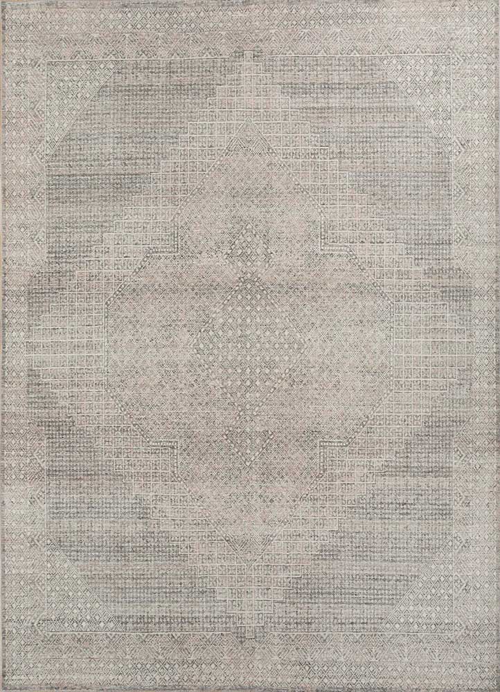 Wollteppich - 300 x 240 cm - hellgrau