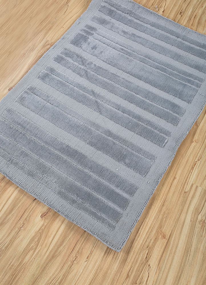 Teppich - 90 x 60 cm - hellgrau